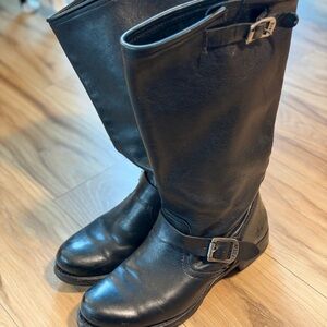 Frye Black Leather Women’s Boots
